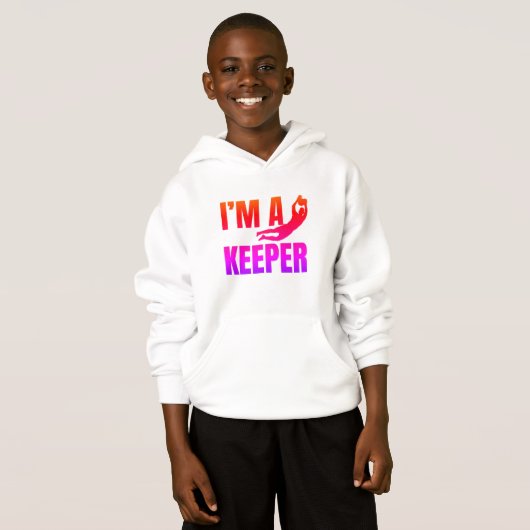 Goal Keeper Kind Hoodie - Voetbal (Voorkant volledig)