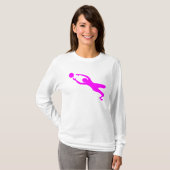 Goal Keeper - Magenta T-shirt (Voorkant volledig)