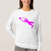 Goal Keeper - Magenta T-shirt (Voorkant)