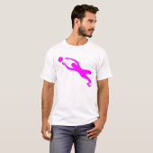 Goal Keeper - Magenta T-shirt (Voorkant volledig)