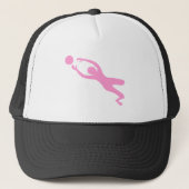 Goal Keeper - Roze Trucker Pet (Voorkant)