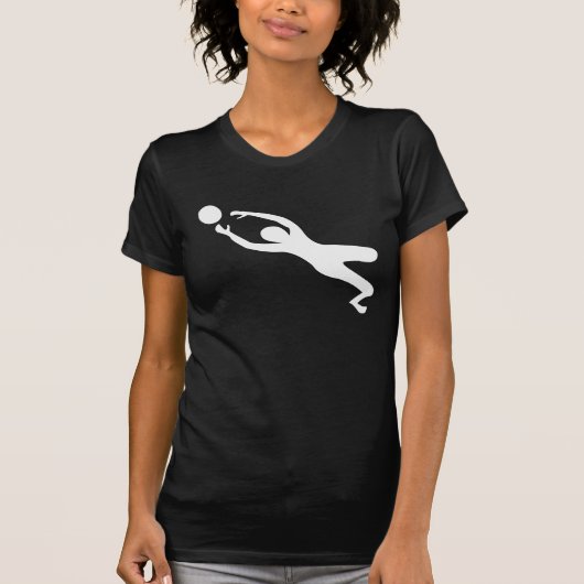 Goal Keeper - White T-shirt (Voorkant)