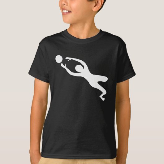 Goal Keeper - White T-shirt (Voorkant)