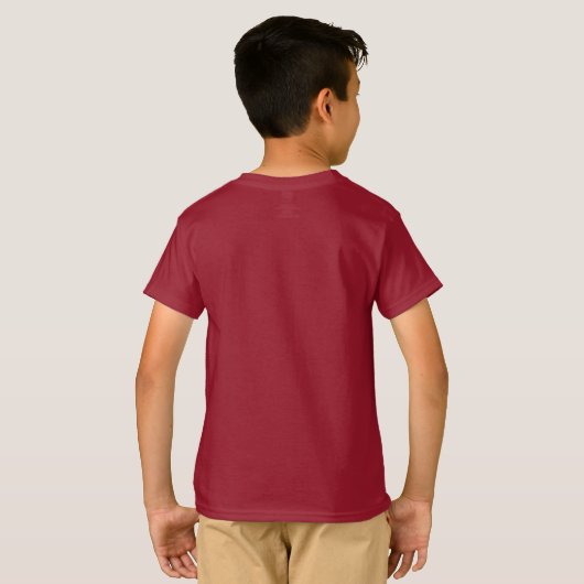 Goal Kinder basic T-shirt (Achterkant volledig)