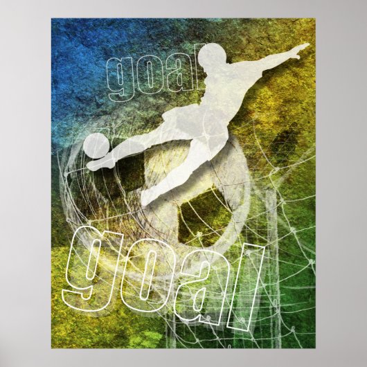 Goal, mannen soccer poster (Voorkant)