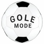 Goal Mode Text Soccer Ball for Training and Play G Voetbal (Voorkant)