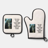 Goal Of Life Is To Plant Trees Next Generation Sit Ovenwant & Pannenlap Set (Voorkant)