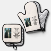 Goal Of Life Is To Plant Trees Next Generation Sit Ovenwant & Pannenlap Set (Voorkant / Achterkant)