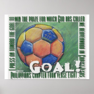 Goal! Poster Voetbal
