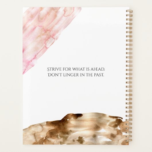 Goal Setter: Een productiviteitsplanner Planner (Achterkant)