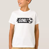 Goal! Soccer Ball Speed T-shirt (Voorkant)