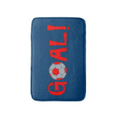 Goal - Soccer Bathroom Accessory - Bath Mat (Voorkant Verticaal)