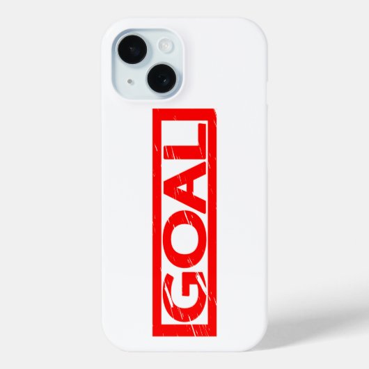 Goal Stamp Case-Mate iPhone Case (Achterkant)