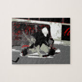 Goal Stopper - Ice Hockey Goalie Legpuzzel (Horizontaal)