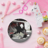 Goal Stopper - Ice Hockey Goalie Papieren Bordje (Feest)