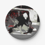 Goal Stopper - Ice Hockey Goalie Papieren Bordje (Voorkant)