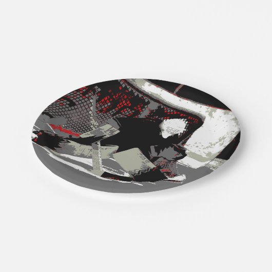 Goal Stopper - Ice Hockey Goalie Papieren Bordje (Gekanteld)