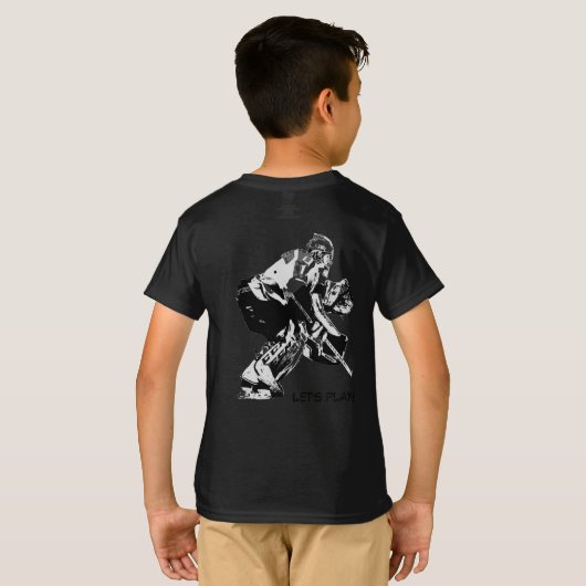 Goal Stopper - Ice Hockey Goalie T-shirt (Achterkant volledig)