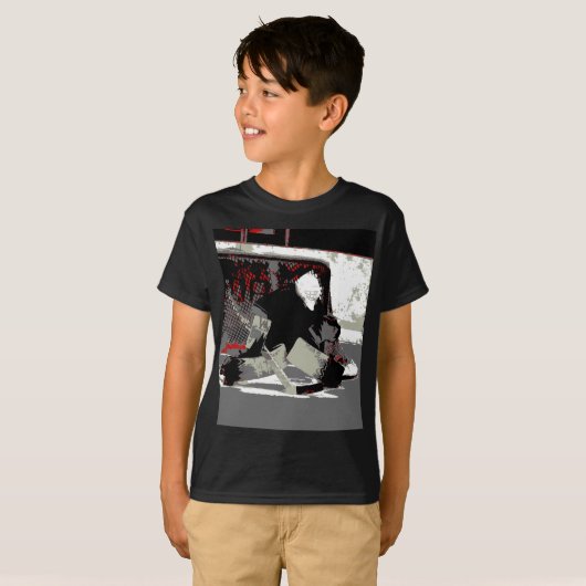 Goal Stopper - Ice Hockey Goalie T-shirt (Voorkant volledig)