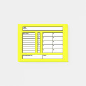 Goal Tracker Post-it Post-it® Notes (Voorkant)