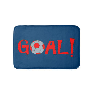 Goal - Voetbal Accessoire van de Kamer van het Voe Badmat
