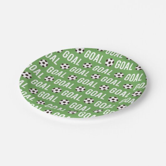 Goal Voetbal Birthday Party Supplies Borden Papieren Bordje (Gekanteld)