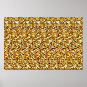 Goalden - Verborgen 3D-afdrukken Poster