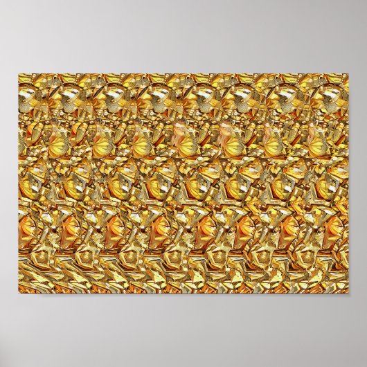 Goalden - Verborgen 3D-afdrukken Poster (Voorkant)