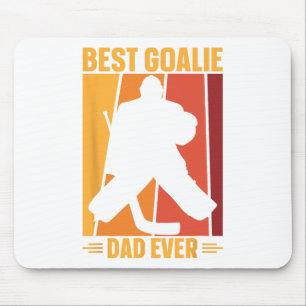 Goalie Dad Ice Hockey Ice Hockey Player Hockey Coa Muismat