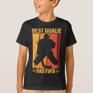 Goalie Dad Ice Hockey Ice Hockey Player Hockey Coa T-shirt