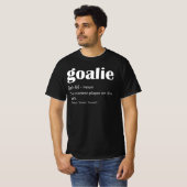 Goalie Definition T-shirt (Voorkant volledig)