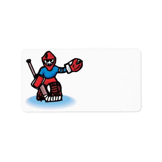 Goalie Etiket (Voorkant)