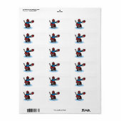 Goalie Etiket (Full Sheet)