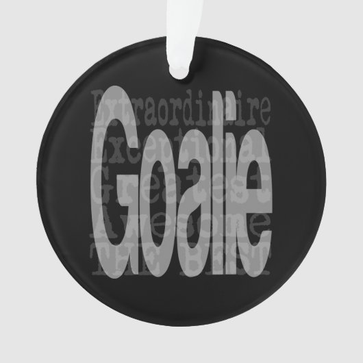 Goalie Extraordinaire Ornament (voorkant)