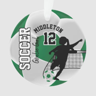 Goalie Girl Ornament