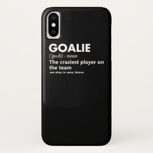 Goalie Goalkeeper Definition Soccer Hockey Case-Mate iPhone Case
