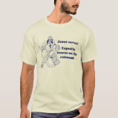 GOALIE JESUS SAVES T-shirt (Voorkant)