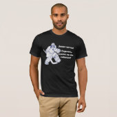 GOALIE JESUS SAVES T-shirt (Voorkant volledig)