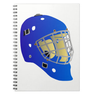 Goalie Mask Notitieboek