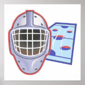 Goalie Mask Poster (Voorkant)