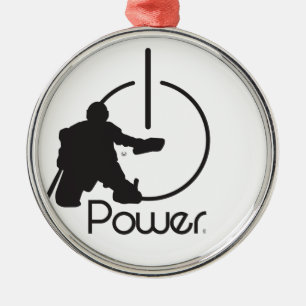 Goalie Metalen Ornament