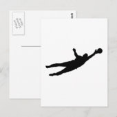 Goalie Save Briefkaart (Voorkant / Achterkant)