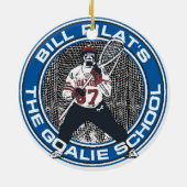 Goalie School Ornament (Achterkant)