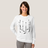 Goalie Sticks Hockey T-shirt (Voorkant volledig)