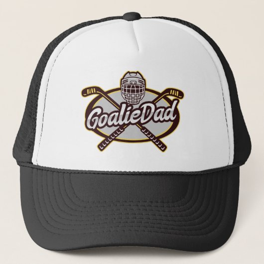 GoalieDad Trucker Pet (Voorkant)
