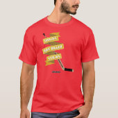 Goalies hebben grotere tikken t-shirt (Voorkant)