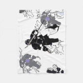 Goalies Rock! Hockey Player Fleece Blanket (Voorkant)