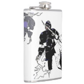 Goalies Rock! Hockey Player Heupfles (Rechts)