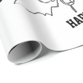 Goalies Rock! - IJshockeyspeler Cadeaupapier (Rol Hoek)