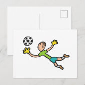 Goalkeeper Briefkaart (Voorkant / Achterkant)